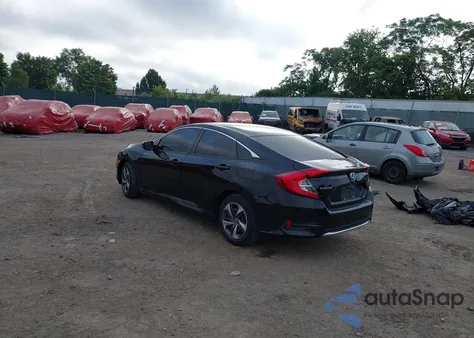 2020 Honda Civic Lx from USA, damaged, VIN 2HGFC2F67LH536423